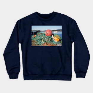 fishing net and floats Crewneck Sweatshirt